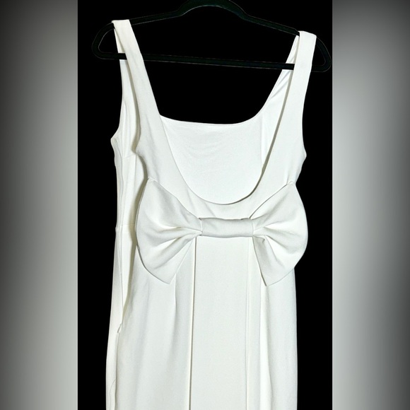 NWT Lulus Loving Fate White Bow Square Neck Backless
Maxi Dress, Size Small - Picture 11 of 16